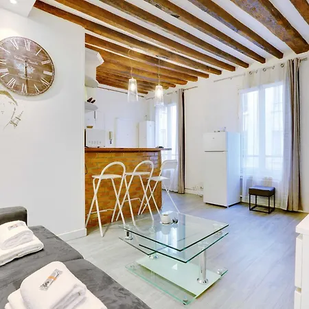 Charming Apartment-1br-4p- Canal Saint-martin
